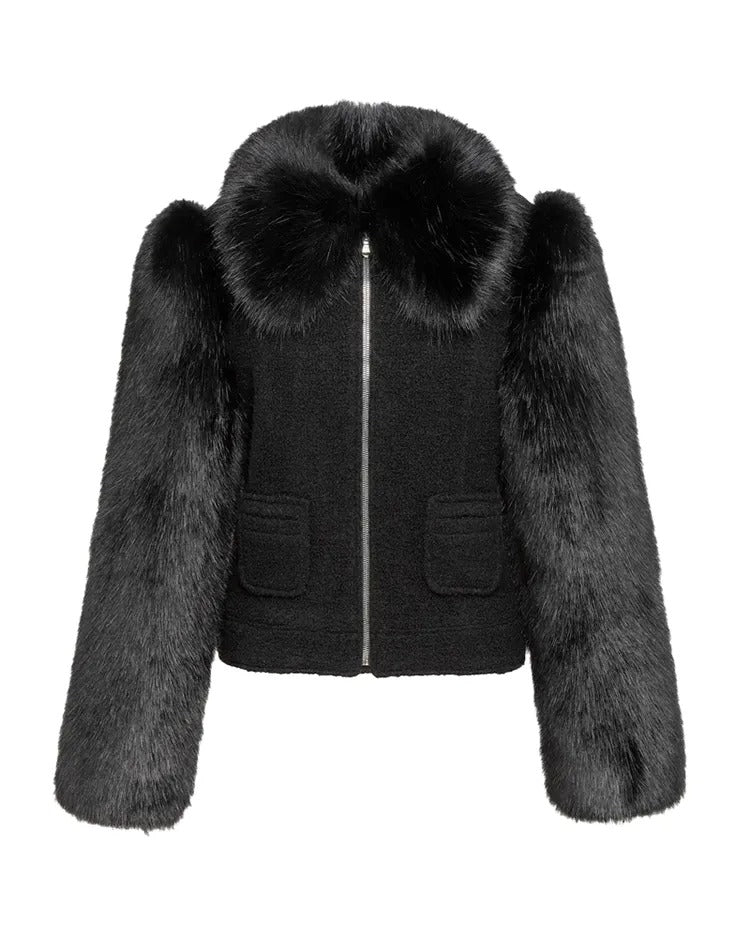 Faux Fur Coat