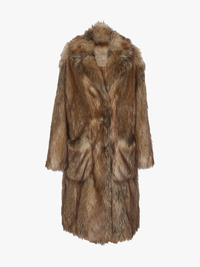 Faux Fur Coat